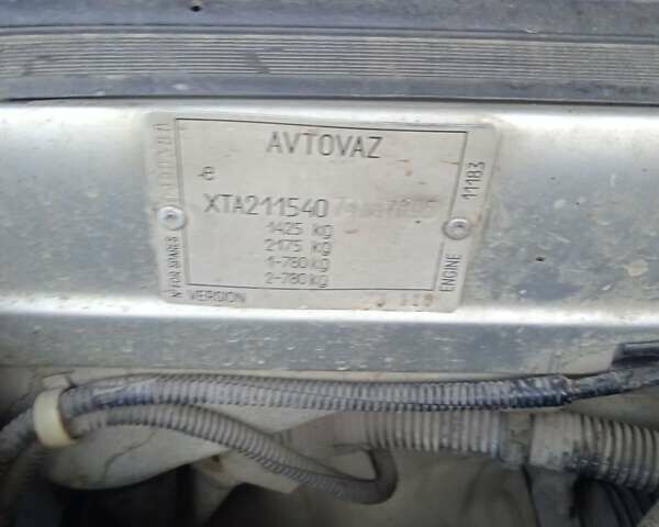 Серый ВАЗ 2115 Самара, объемом двигателя 1.6 л и пробегом 167 тыс. км за 1500 $, фото 25 на Automoto.ua