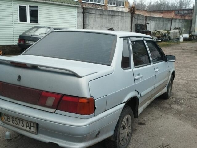 Серый ВАЗ 2115 Самара, объемом двигателя 1.6 л и пробегом 250 тыс. км за 900 $, фото 1 на Automoto.ua