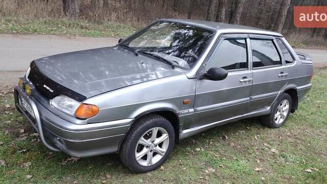 Серый ВАЗ 2115 Самара, объемом двигателя 1.6 л и пробегом 179 тыс. км за 2000 $, фото 13 на Automoto.ua