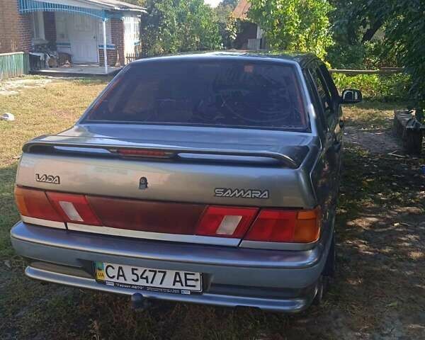 Серый ВАЗ 2115 Самара, объемом двигателя 0 л и пробегом 211 тыс. км за 2600 $, фото 9 на Automoto.ua