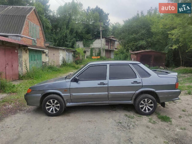 Серый ВАЗ 2115 Самара, объемом двигателя 1.6 л и пробегом 163 тыс. км за 2550 $, фото 2 на Automoto.ua