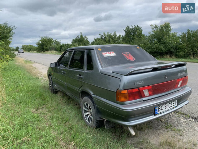 Сірий ВАЗ 2115 Самара, об'ємом двигуна 1.6 л та пробігом 163 тис. км за 2450 $, фото 1 на Automoto.ua