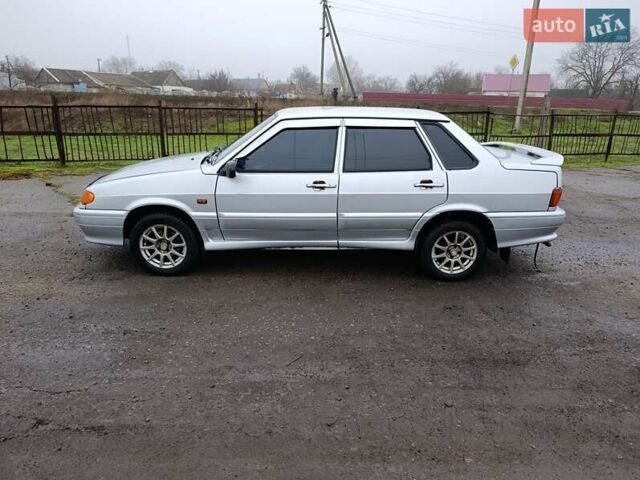 Серый ВАЗ 2115 Самара, объемом двигателя 1.6 л и пробегом 216 тыс. км за 2250 $, фото 4 на Automoto.ua