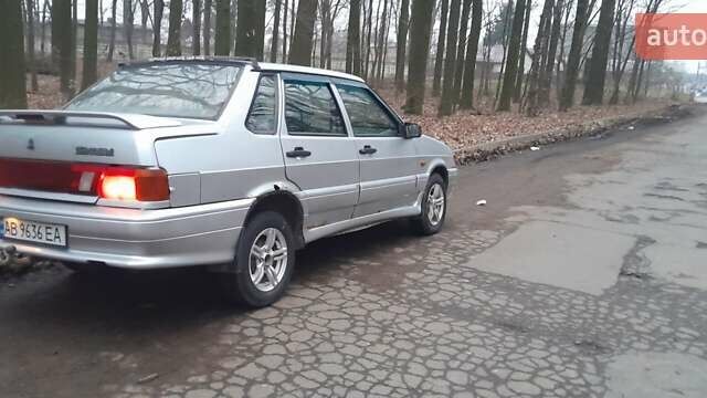 Серый ВАЗ 2115 Самара, объемом двигателя 1.6 л и пробегом 296 тыс. км за 1100 $, фото 11 на Automoto.ua