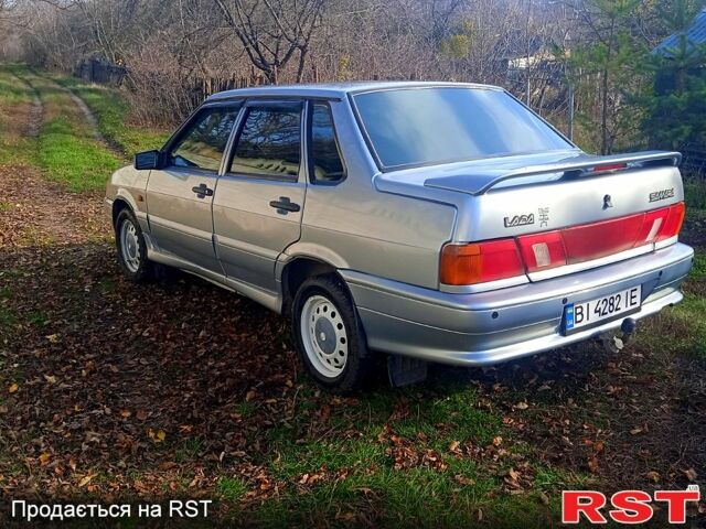 Серый ВАЗ 2115 Самара, объемом двигателя 1.6 л и пробегом 200 тыс. км за 2100 $, фото 3 на Automoto.ua