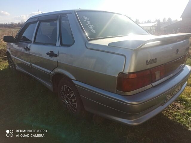 Серый ВАЗ 2115 Самара, объемом двигателя 1.6 л и пробегом 180 тыс. км за 1450 $, фото 4 на Automoto.ua