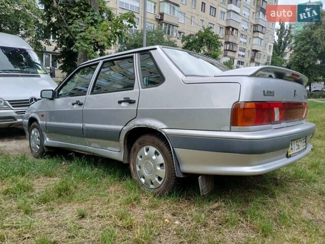 Серый ВАЗ 2115 Самара, объемом двигателя 1.6 л и пробегом 154 тыс. км за 1700 $, фото 6 на Automoto.ua