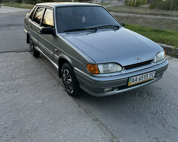 Серый ВАЗ 2115 Самара, объемом двигателя 1.6 л и пробегом 102 тыс. км за 2700 $, фото 1 на Automoto.ua
