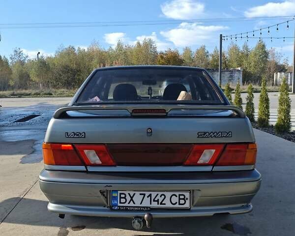 Серый ВАЗ 2115 Самара, объемом двигателя 1.6 л и пробегом 178 тыс. км за 1699 $, фото 6 на Automoto.ua
