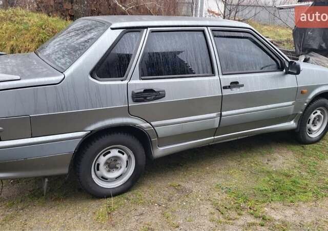 Серый ВАЗ 2115 Самара, объемом двигателя 1.6 л и пробегом 125 тыс. км за 2300 $, фото 1 на Automoto.ua