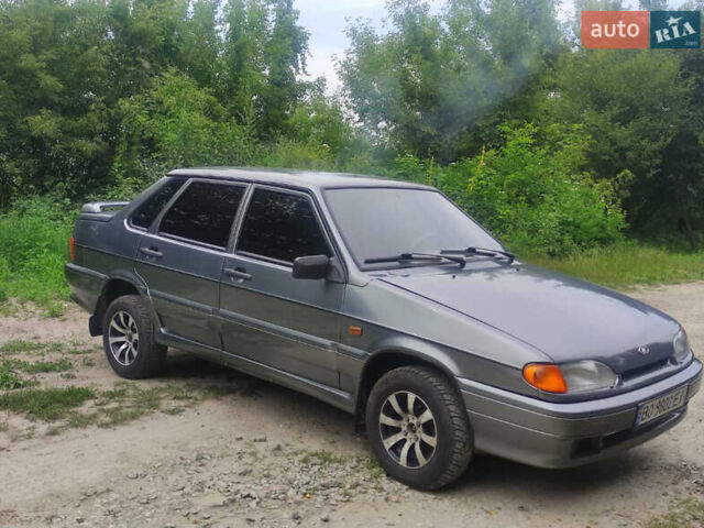Серый ВАЗ 2115 Самара, объемом двигателя 1.6 л и пробегом 163 тыс. км за 2550 $, фото 3 на Automoto.ua