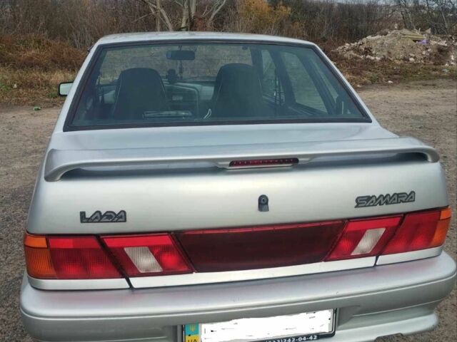 Серый ВАЗ 2115 Самара, объемом двигателя 1.6 л и пробегом 174 тыс. км за 2000 $, фото 2 на Automoto.ua