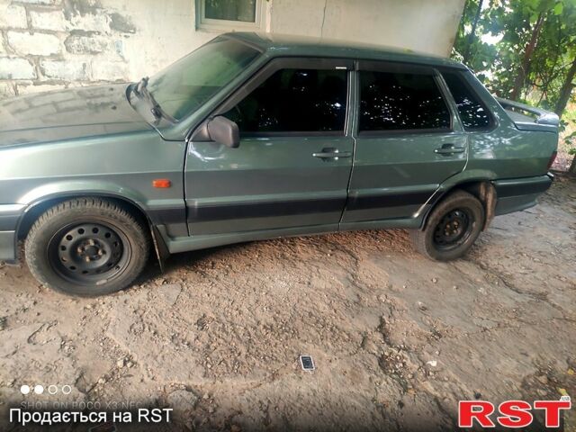 Серый ВАЗ 2115 Самара, объемом двигателя 1.6 л и пробегом 180 тыс. км за 2300 $, фото 2 на Automoto.ua