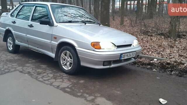 Серый ВАЗ 2115 Самара, объемом двигателя 1.6 л и пробегом 296 тыс. км за 1100 $, фото 4 на Automoto.ua