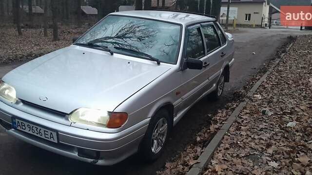 Серый ВАЗ 2115 Самара, объемом двигателя 1.6 л и пробегом 296 тыс. км за 1100 $, фото 1 на Automoto.ua