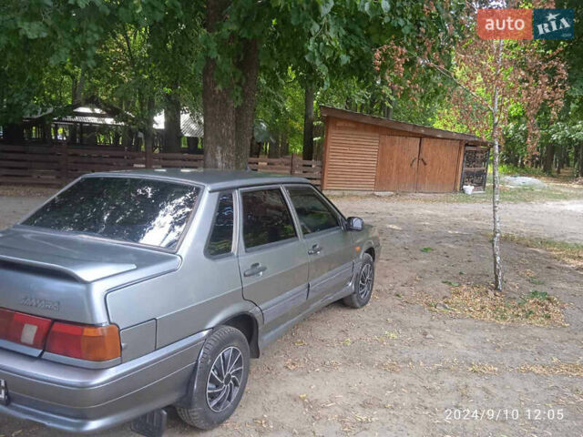 Серый ВАЗ 2115 Самара, объемом двигателя 1.6 л и пробегом 261 тыс. км за 2500 $, фото 2 на Automoto.ua