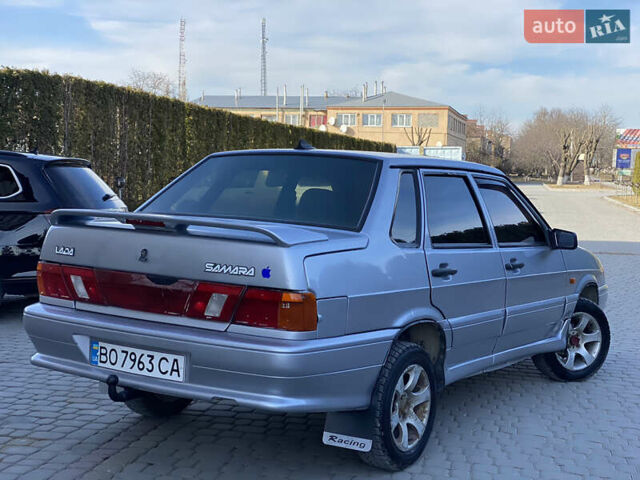 Серый ВАЗ 2115 Самара, объемом двигателя 1.6 л и пробегом 105 тыс. км за 2150 $, фото 58 на Automoto.ua
