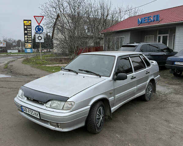 Серый ВАЗ 2115 Самара, объемом двигателя 1.6 л и пробегом 200 тыс. км за 1250 $, фото 1 на Automoto.ua