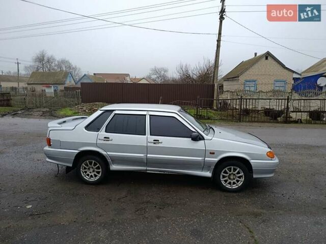 Серый ВАЗ 2115 Самара, объемом двигателя 1.6 л и пробегом 216 тыс. км за 2250 $, фото 1 на Automoto.ua