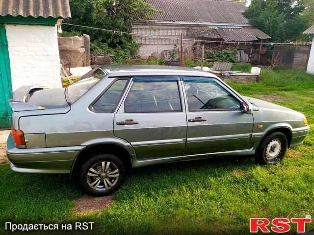 Серый ВАЗ 2115 Самара, объемом двигателя 1.6 л и пробегом 220 тыс. км за 1500 $, фото 3 на Automoto.ua