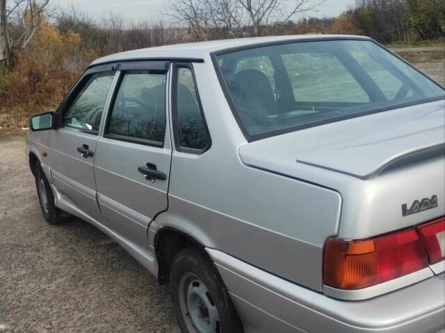 Серый ВАЗ 2115 Самара, объемом двигателя 1.6 л и пробегом 174 тыс. км за 2000 $, фото 4 на Automoto.ua