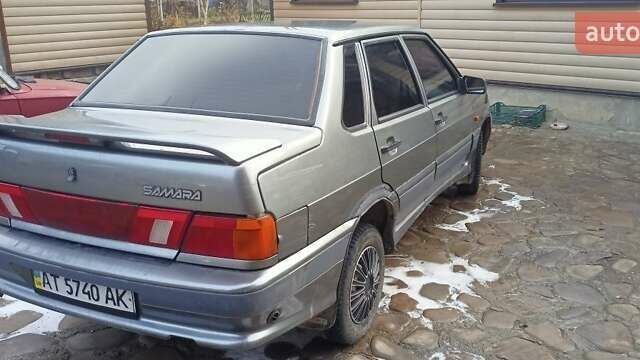 Сірий ВАЗ 2115 Самара, об'ємом двигуна 1.6 л та пробігом 170 тис. км за 1500 $, фото 1 на Automoto.ua