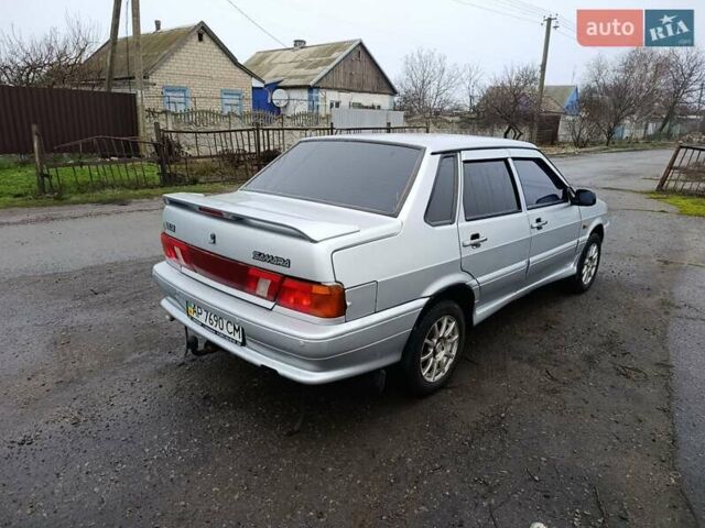 Серый ВАЗ 2115 Самара, объемом двигателя 1.6 л и пробегом 216 тыс. км за 2250 $, фото 6 на Automoto.ua