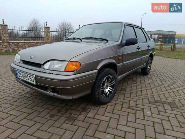 Серый ВАЗ 2115 Самара, объемом двигателя 1.6 л и пробегом 220 тыс. км за 2000 $, фото 1 на Automoto.ua