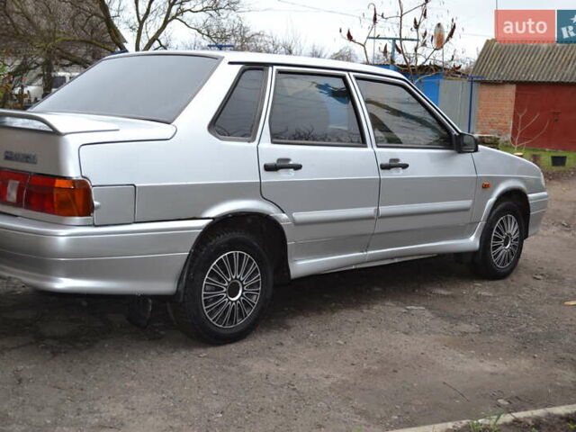 Серый ВАЗ 2115 Самара, объемом двигателя 1.6 л и пробегом 176 тыс. км за 2300 $, фото 4 на Automoto.ua