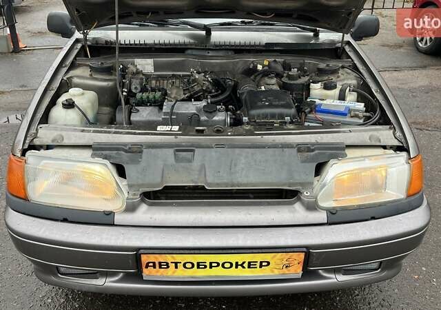 Серый ВАЗ 2115 Самара, объемом двигателя 1.6 л и пробегом 185 тыс. км за 1500 $, фото 6 на Automoto.ua