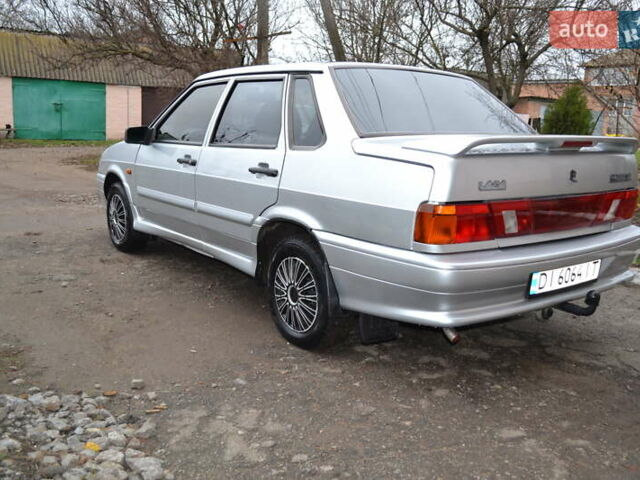 Серый ВАЗ 2115 Самара, объемом двигателя 1.6 л и пробегом 176 тыс. км за 2300 $, фото 5 на Automoto.ua