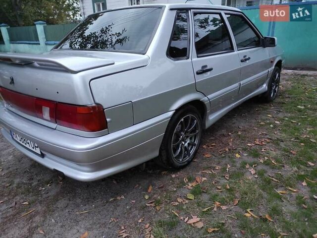 Серый ВАЗ 2115 Самара, объемом двигателя 1.6 л и пробегом 212 тыс. км за 3000 $, фото 5 на Automoto.ua