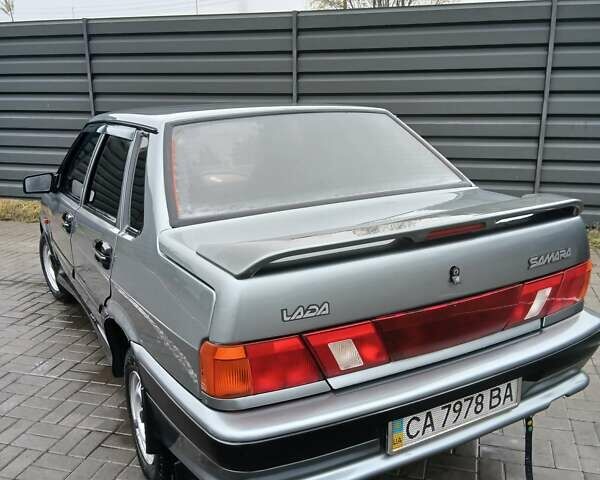 Сірий ВАЗ 2115 Самара, об'ємом двигуна 1.6 л та пробігом 134 тис. км за 2400 $, фото 6 на Automoto.ua