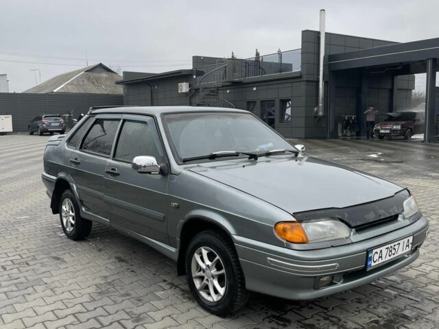 Серый ВАЗ 2115 Самара, объемом двигателя 1.6 л и пробегом 330 тыс. км за 1200 $, фото 5 на Automoto.ua