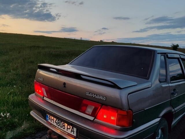 Сірий ВАЗ 2115 Самара, об'ємом двигуна 1.6 л та пробігом 54 тис. км за 3300 $, фото 2 на Automoto.ua