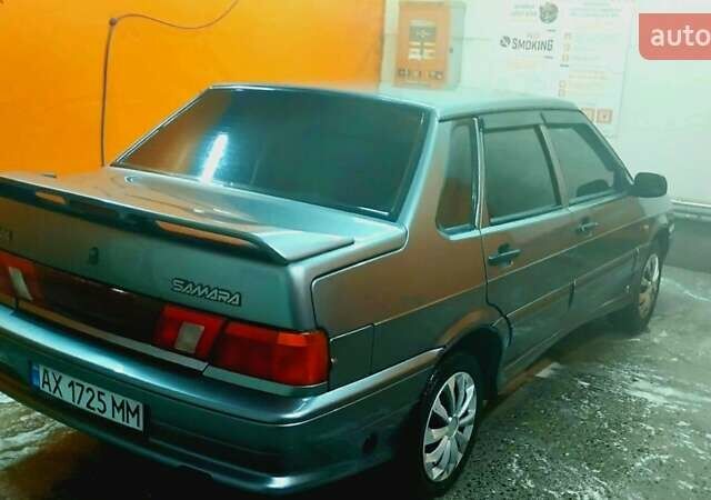 Серый ВАЗ 2115 Самара, объемом двигателя 1.6 л и пробегом 250 тыс. км за 1999 $, фото 5 на Automoto.ua