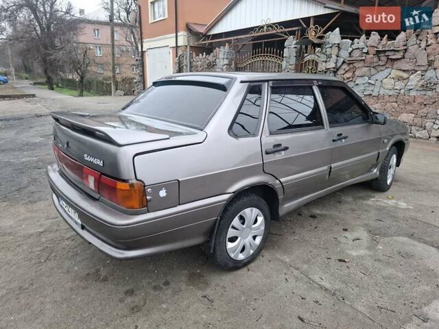Серый ВАЗ 2115 Самара, объемом двигателя 1.6 л и пробегом 200 тыс. км за 1950 $, фото 3 на Automoto.ua