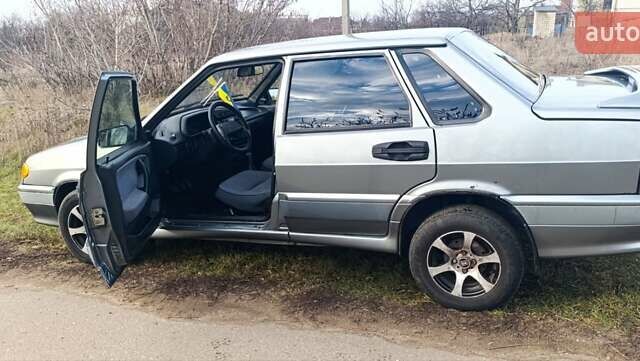 Серый ВАЗ 2115 Самара, объемом двигателя 1.57 л и пробегом 132 тыс. км за 1799 $, фото 10 на Automoto.ua