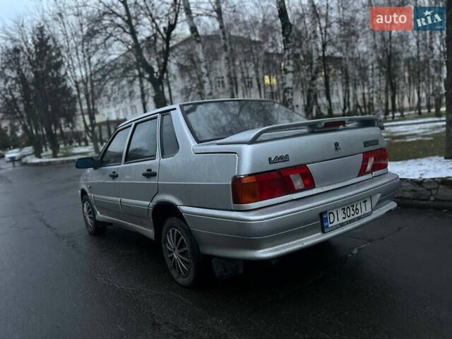 Серый ВАЗ 2115 Самара, объемом двигателя 1.6 л и пробегом 177 тыс. км за 2200 $, фото 3 на Automoto.ua