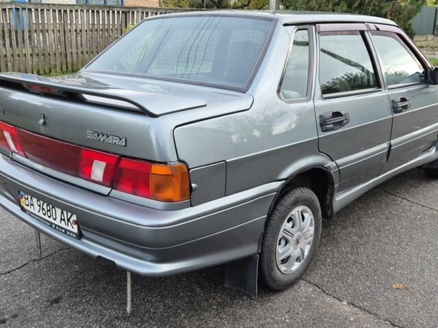 Серый ВАЗ 2115 Самара, объемом двигателя 1.6 л и пробегом 142 тыс. км за 3000 $, фото 2 на Automoto.ua