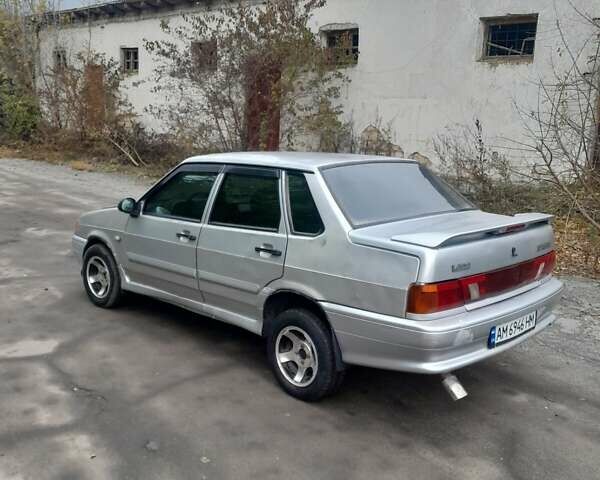 Серый ВАЗ 2115 Самара, объемом двигателя 1.5 л и пробегом 180 тыс. км за 1200 $, фото 1 на Automoto.ua