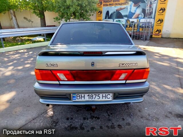 Серый ВАЗ 2115 Самара, объемом двигателя 1.6 л и пробегом 235 тыс. км за 2350 $, фото 4 на Automoto.ua