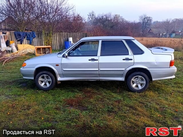 Серый ВАЗ 2115 Самара, объемом двигателя 1.6 л и пробегом 230 тыс. км за 1950 $, фото 3 на Automoto.ua