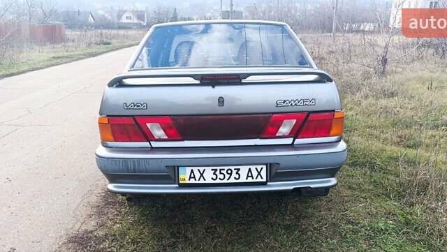 Серый ВАЗ 2115 Самара, объемом двигателя 1.57 л и пробегом 132 тыс. км за 1799 $, фото 4 на Automoto.ua