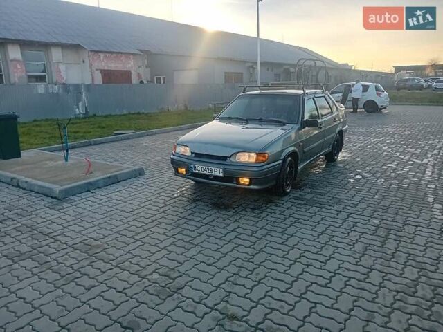Серый ВАЗ 2115 Самара, объемом двигателя 1.6 л и пробегом 338 тыс. км за 2200 $, фото 2 на Automoto.ua
