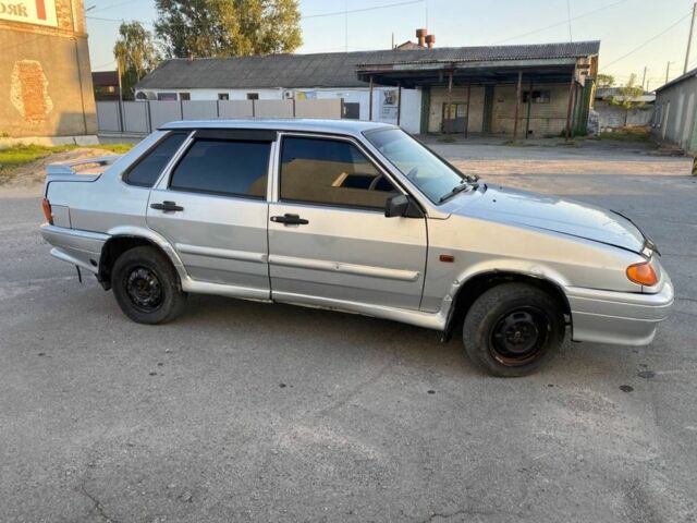 Серый ВАЗ 2115 Самара, объемом двигателя 1.6 л и пробегом 253 тыс. км за 1300 $, фото 2 на Automoto.ua