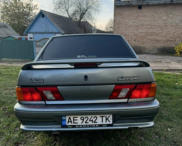 Сірий ВАЗ 2115 Самара, об'ємом двигуна 1.6 л та пробігом 205 тис. км за 1600 $, фото 2 на Automoto.ua