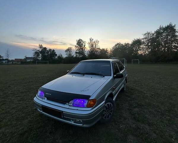 Серый ВАЗ 2115 Самара, объемом двигателя 1.5 л и пробегом 155 тыс. км за 1400 $, фото 3 на Automoto.ua