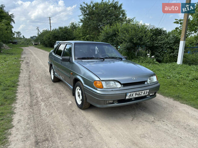 Серый ВАЗ 2115 Самара, объемом двигателя 1.6 л и пробегом 131 тыс. км за 2100 $, фото 1 на Automoto.ua