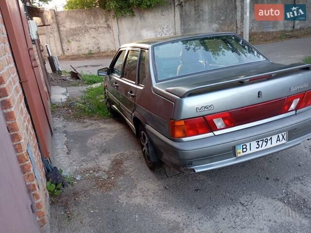 Серый ВАЗ 2115 Самара, объемом двигателя 1.6 л и пробегом 56 тыс. км за 3500 $, фото 17 на Automoto.ua